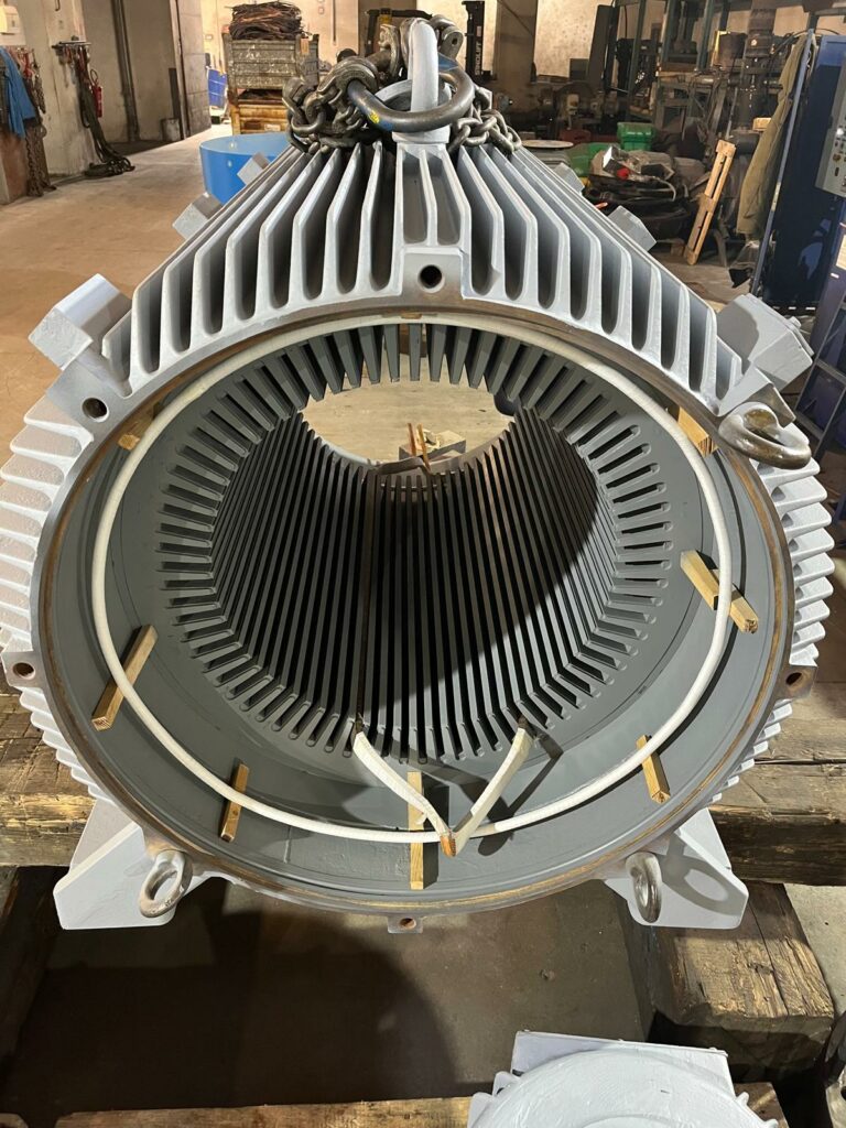 Vysokonapäťový (6000V) elektromotor